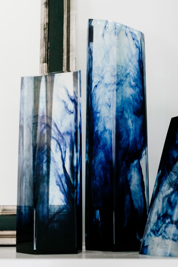 Architectural Pillars Color Infused